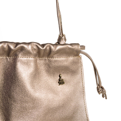 Borsa Zahira color bronzo chiaro