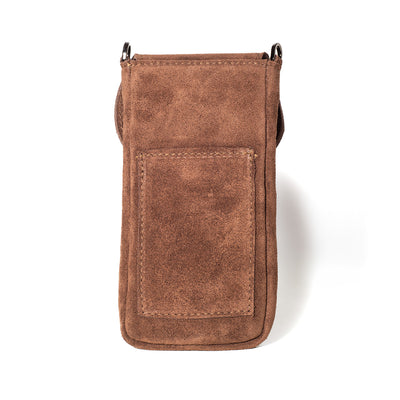 Portacellulare in suede