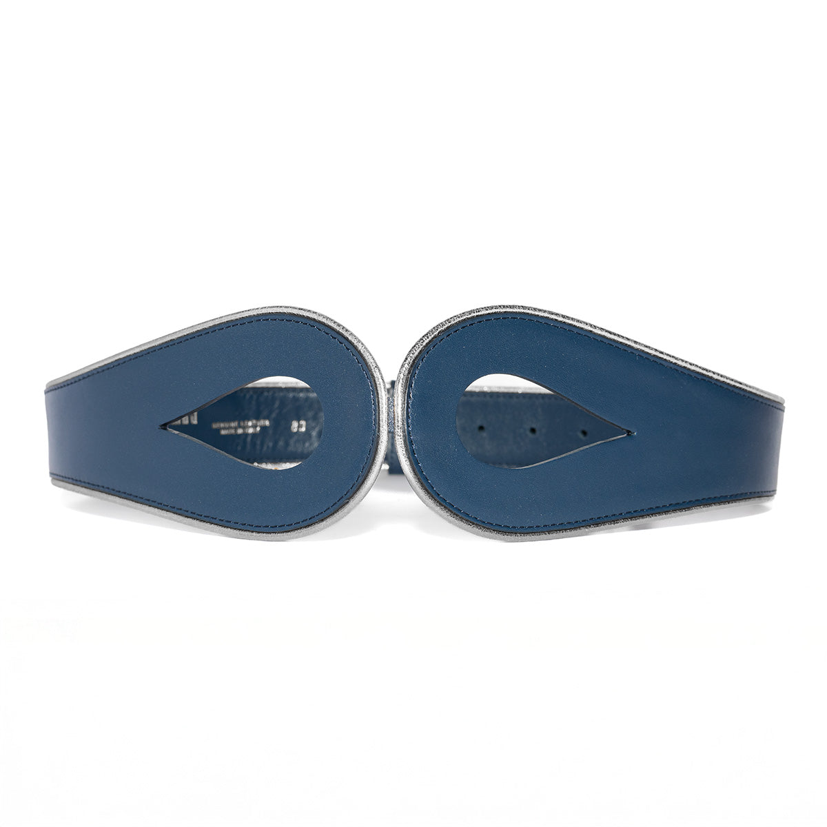 Iduna blu piping argento