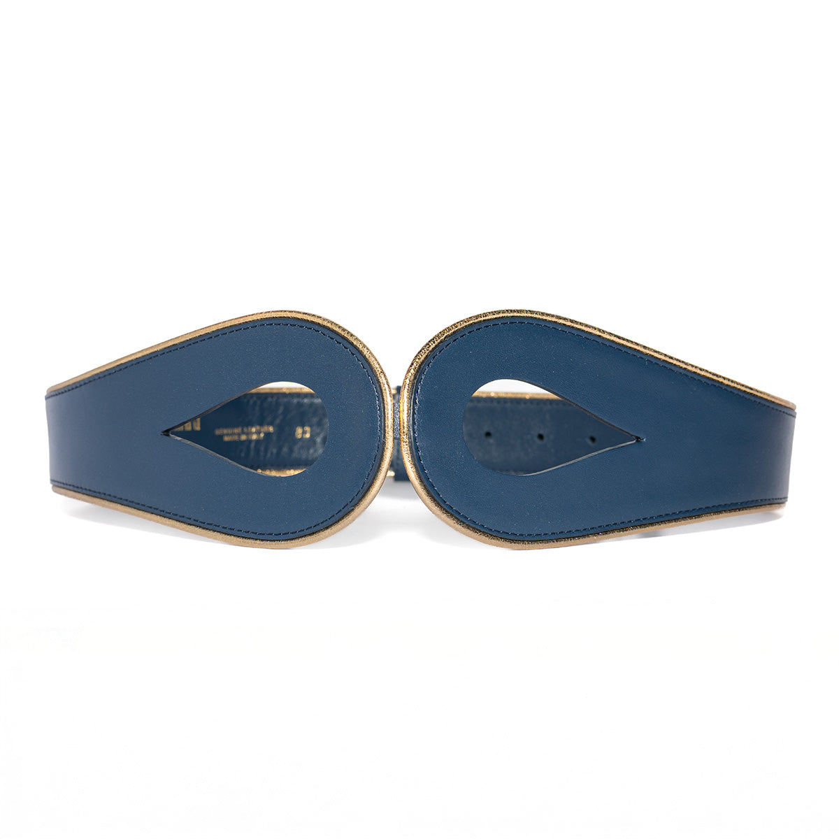Iduna blu piping oro