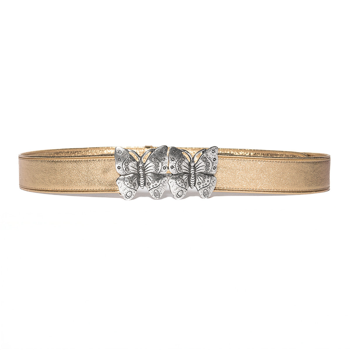 Cintura Psyche oro con fibbia argento