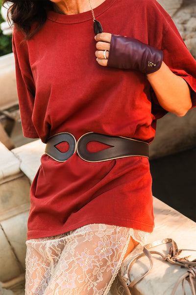 Manicotti corti bordeaux