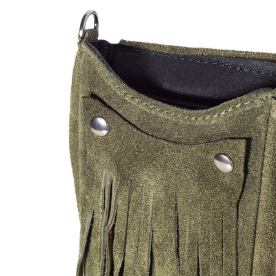 Portacellulare in suede
