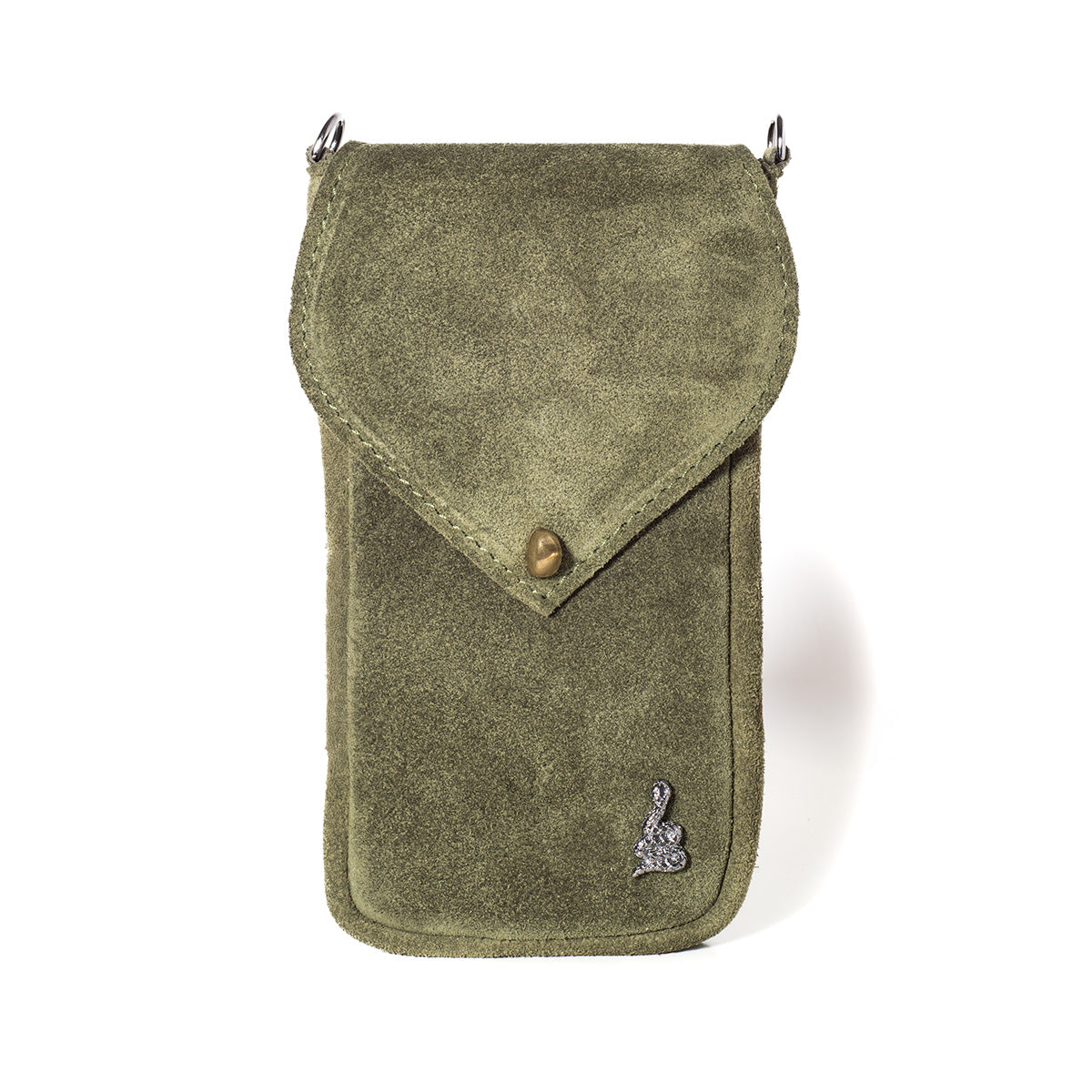 Portacellulare in suede