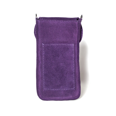 Portacellulare in suede