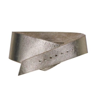 Asymmetrical Metal Belt 
